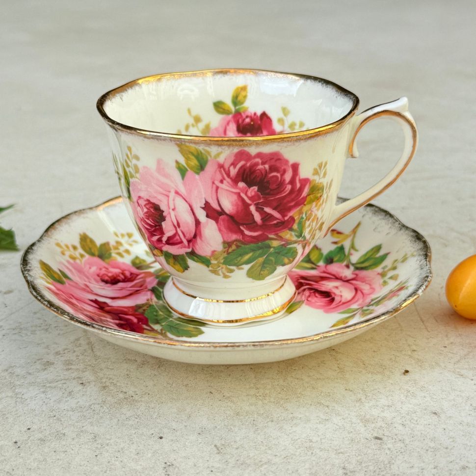 Чайная пара Royal Albert American Beauty 200 мл Англия