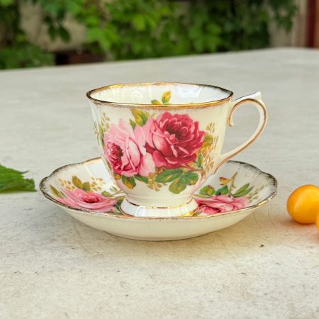 Чайная пара Royal Albert American Beauty 200 мл Англия