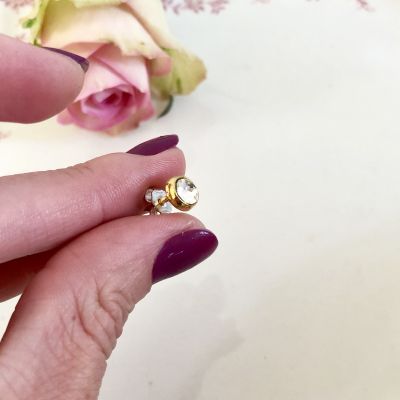 Брошь на лацкан, бижутерия