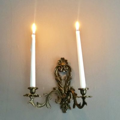 Подсвечник настенный Бронза Gustav Brons