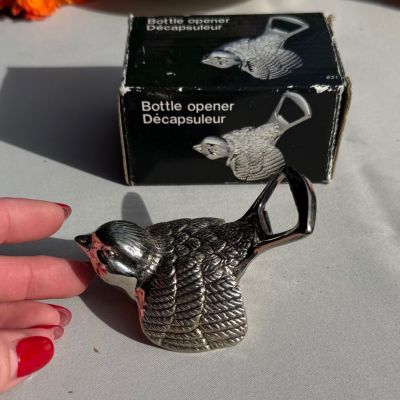 Открывалка для бутылок Птичка двойная 9 см