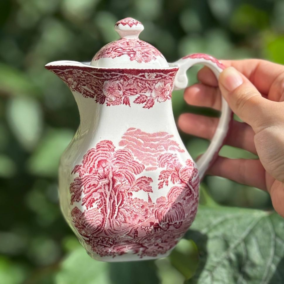 Кофейник Enoch Wedgwood Woodland 400 мл красный Англия