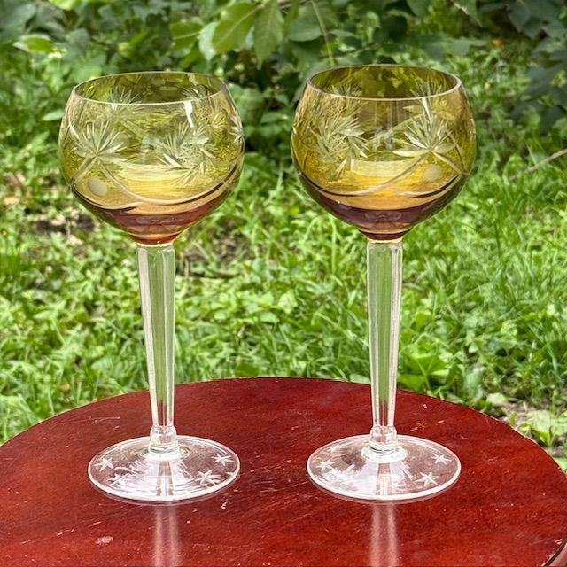 Бокал для вина набор 2 шт. 210 мл накладной хрусталь Германия