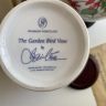 Ваза Franklin Mint 1981 The Garden Bird Колибри