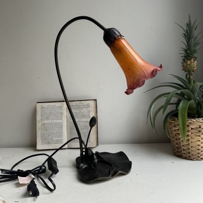 Лампа настольная Лилия 42 см регюль стекло