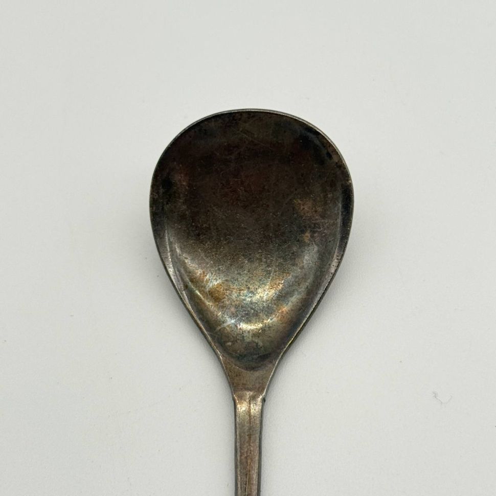 Ложка лопатка Роза 12 см серебрение