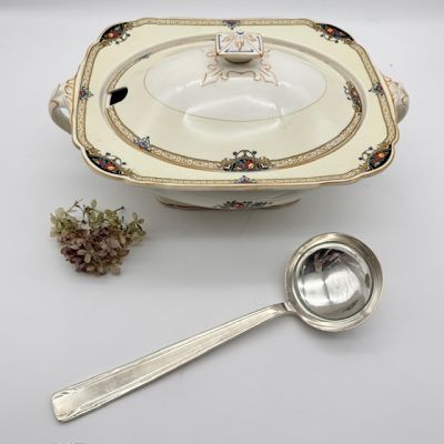 Половник 30 см серебрение Франция