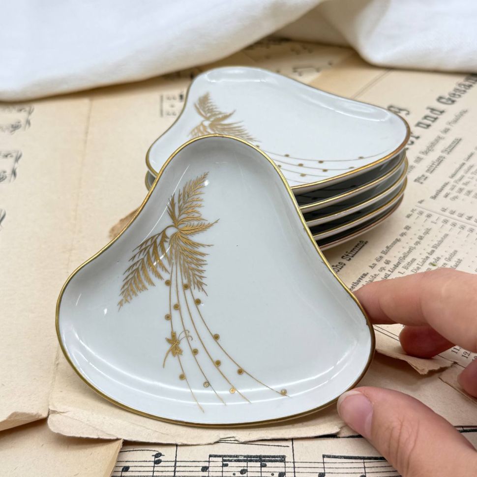 Розетка Wunsiedel 9 см фарфор Бавария 