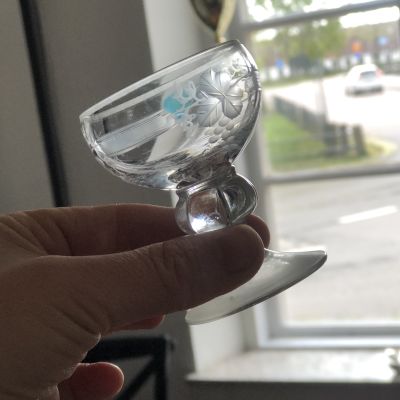 Рюмка 25 мл Виноград хрусталь