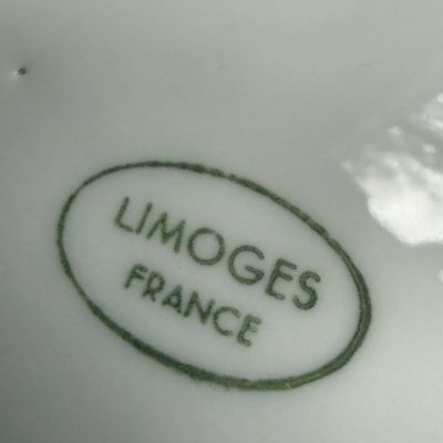 Шкатулка Limoges 18 см фарфор Франция