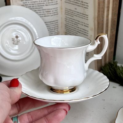 Кофейная пара Royal Albert Val Dor 150 мл Англия