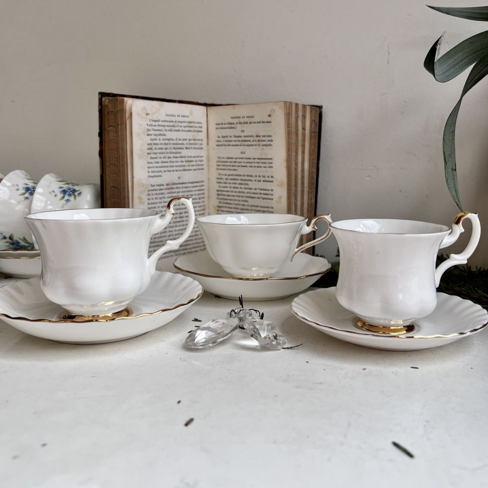 Кофейная пара Royal Albert Val Dor 150 мл Англия