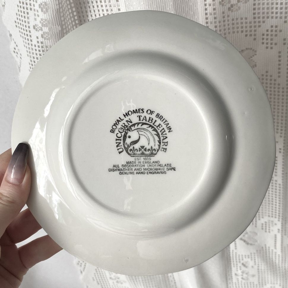 Тарелка Unicorn Tableware Royal Homes of Britain 17 см Англия