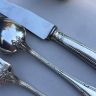 Набор столовых приборов 3 предмета Ruban Croisés серебрение