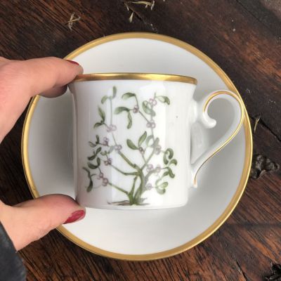 Кофейная пара 125 мл Mistel Svenska Landskapsblommor Швеция