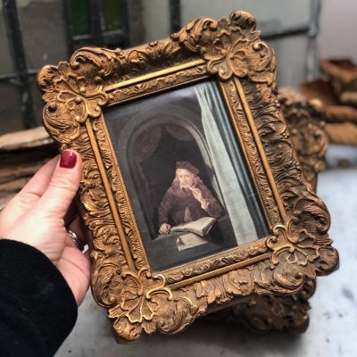 Репродукция в раме 16х20 см Поэт