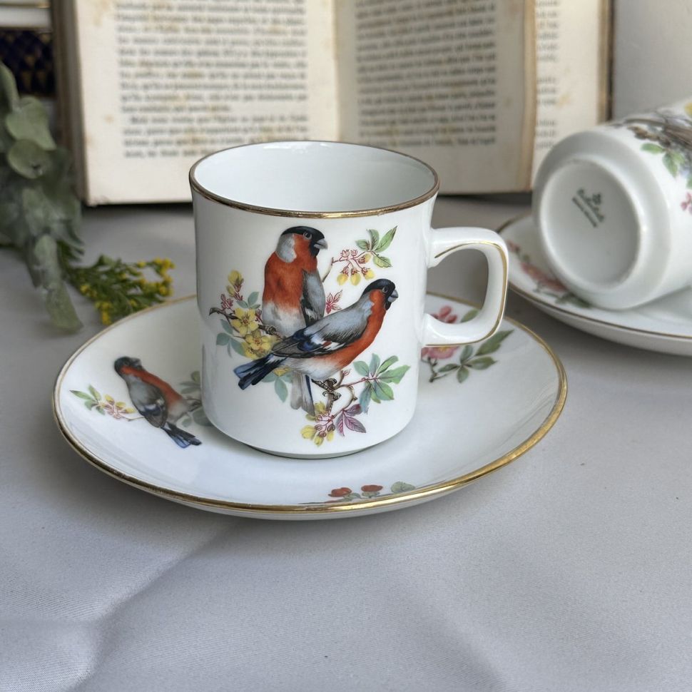 Кофейная пара Eschenbach Птицы 150 мл Бавария 