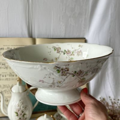 Салатник Pirken Hammer Арт Нуво 24 см Богемия 100 лет