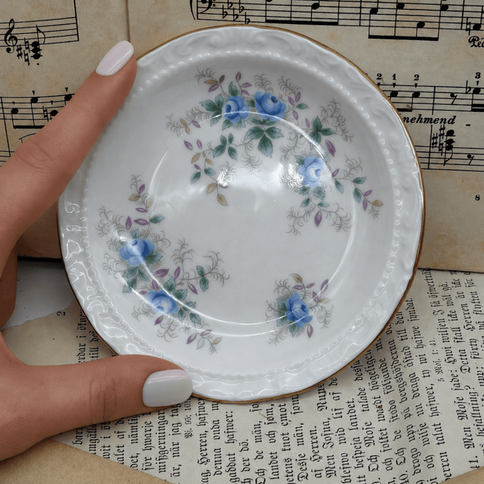 Розеточка Royal Albert Blue Blossom 12 см Англия