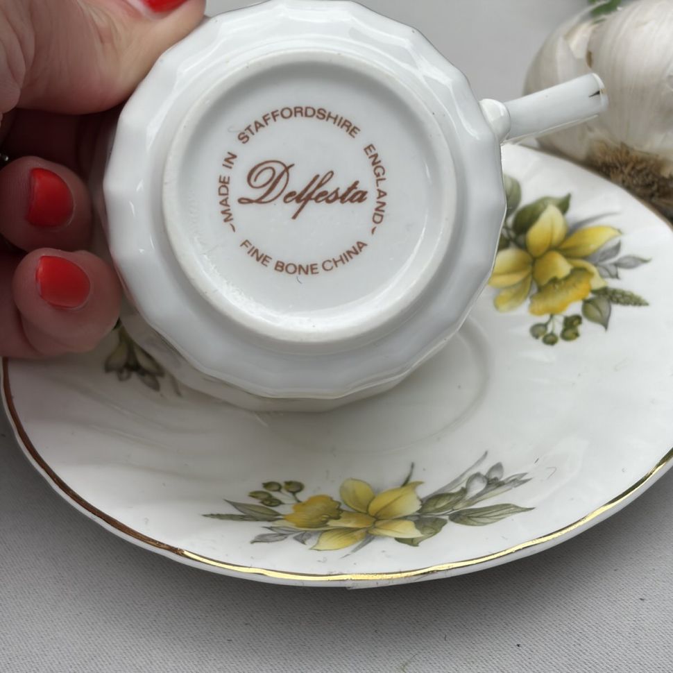 Кофейная пара Delfesta Staffordshire 150 мл фарфор Англия