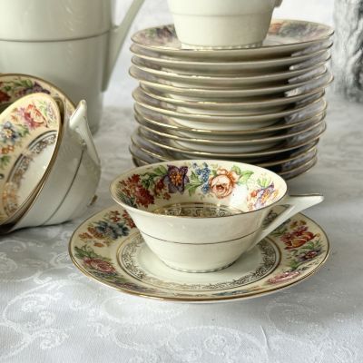 Кофейная пара Unique Limoges 100 мл Франция Ардеко