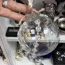 Подвес новогодний Шар 9 см стекло
