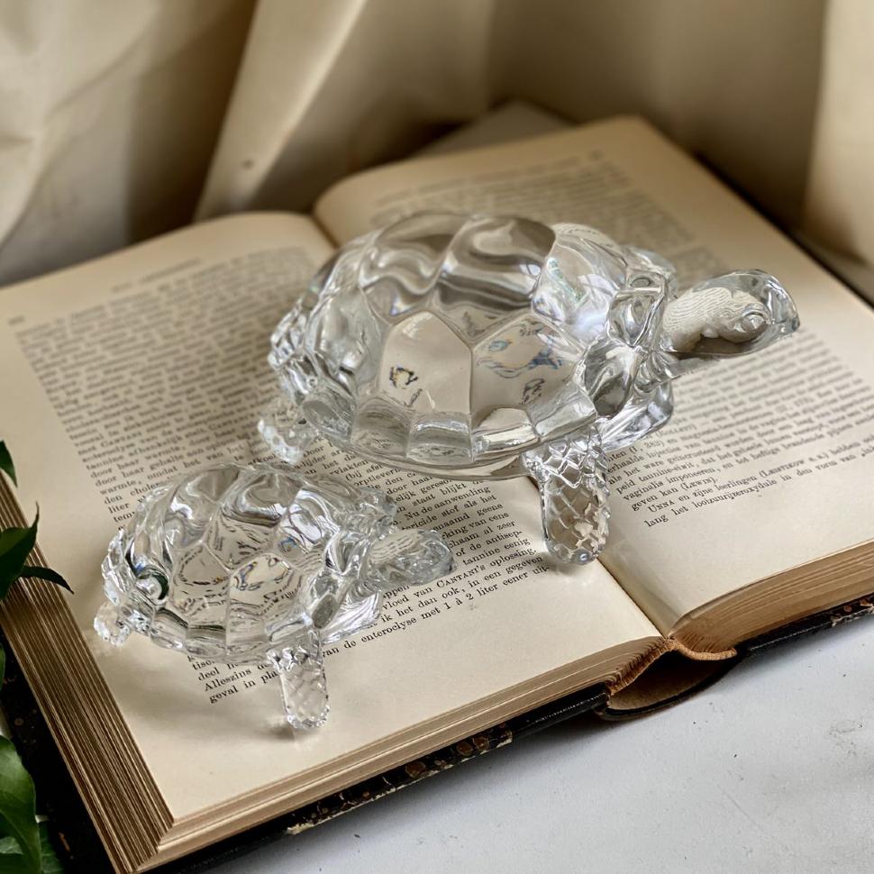Статуэтка Черепаха 5 см хрусталь