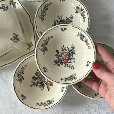 Миска Роза Alt Strassburg ВиллеройБох 13 см фарфор Германия