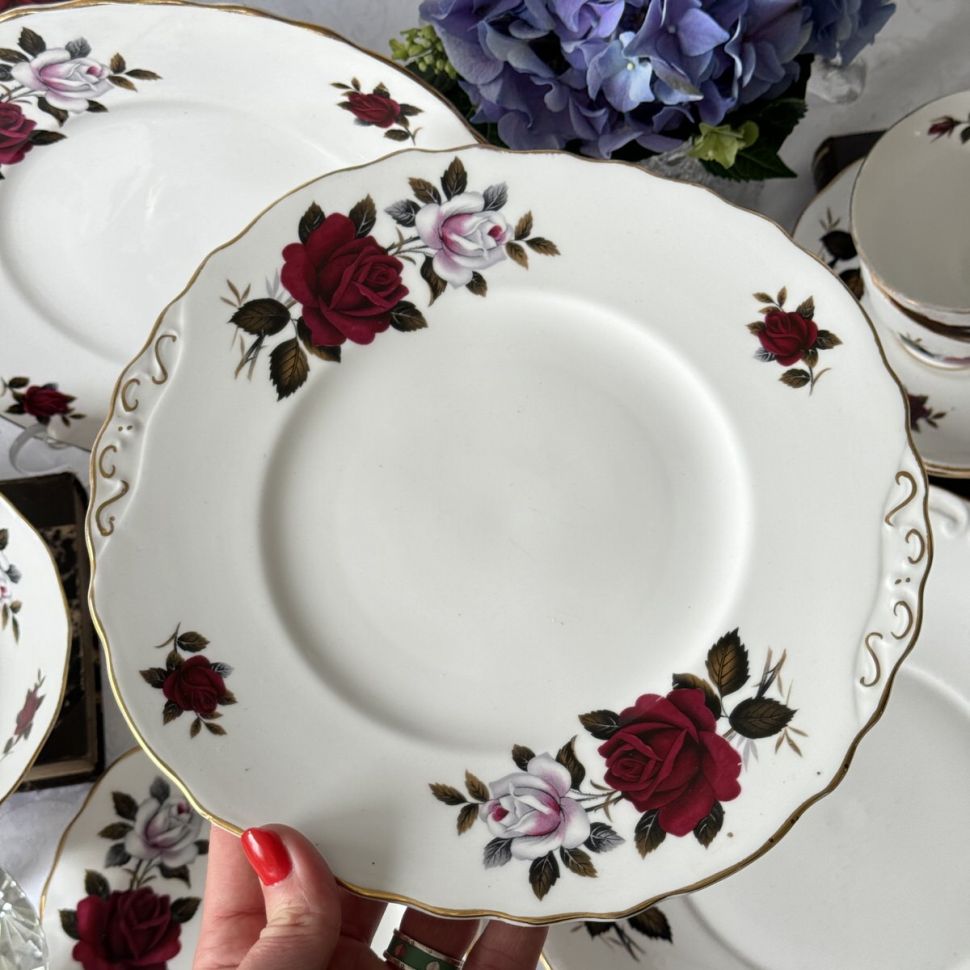 Тарелка блюдо Colclough Ridgway Amoretta 1950 гг 24 см Англия