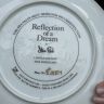 Тарелка Franklin Mint Золушка Reflection of a Dream номерная 21 см Англия 1980 г.
