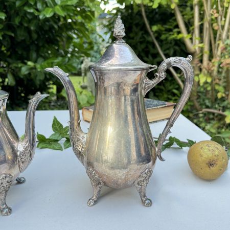 Чайник кофейник Viners Sheffield 1,2 л серебрение Англия