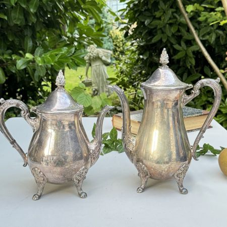 Чайник кофейник Viners Sheffield 1,2 л серебрение Англия