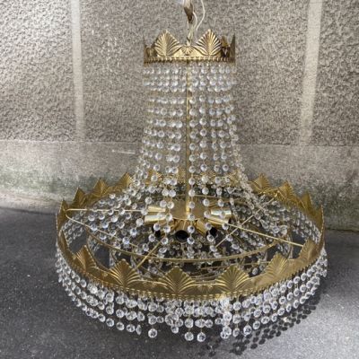 Люстра Голливудское регентство хрусталь Италия 90 см 