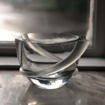 Ваза 17 см Thoma Gallery ручная работа хрусталь