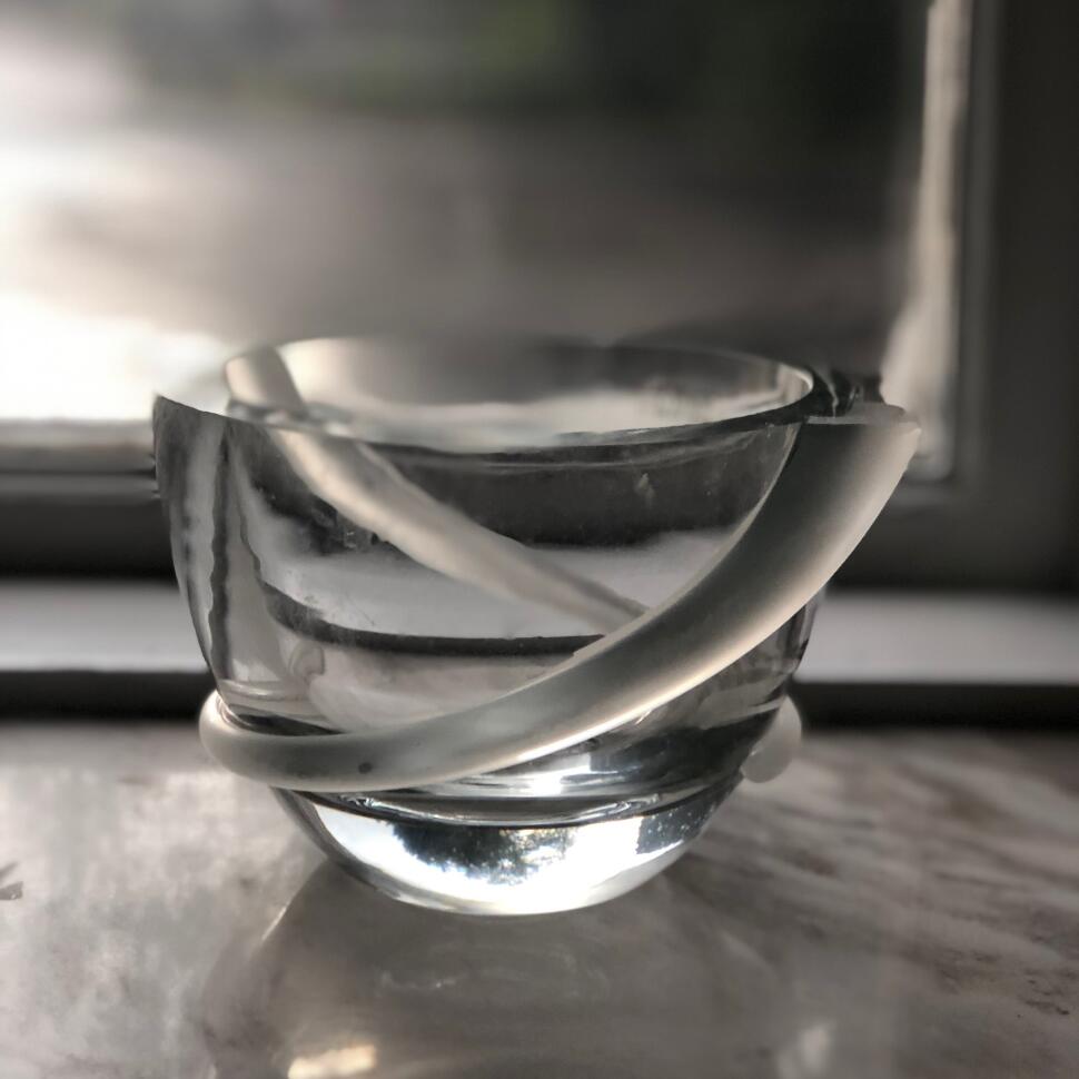 Ваза 17 см Thoma Gallery ручная работа хрусталь