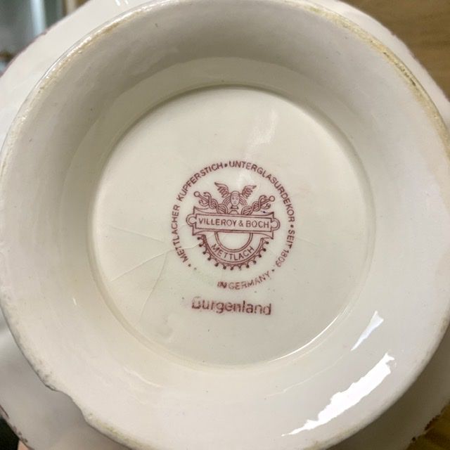Салатник 20 см ВиллеройБох Burgenland фарфор Германия