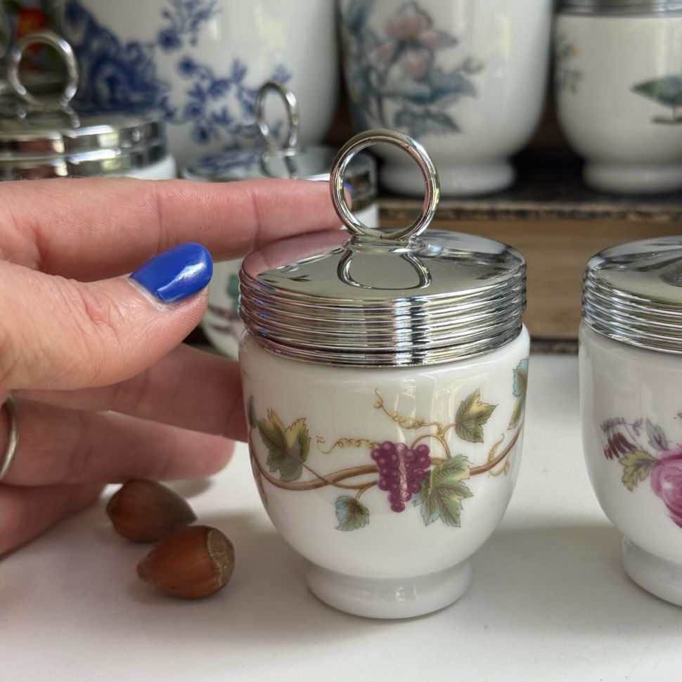 Кодлер на 1 яйцо Royal Worcester Виноград фарфор Англия 