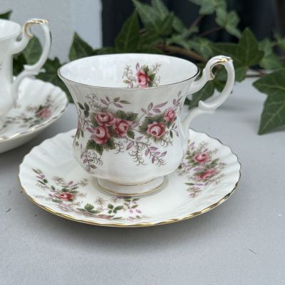 Кофейная пара Royal Albert Lavender Rose 130 мл Англия