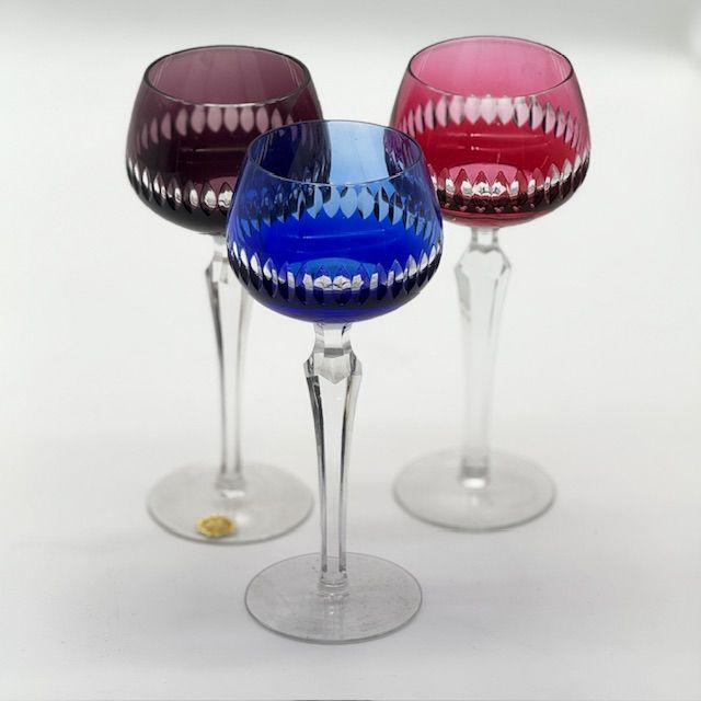 Бокал набор 3 шт. 200 мл накладной хрусталь Германия