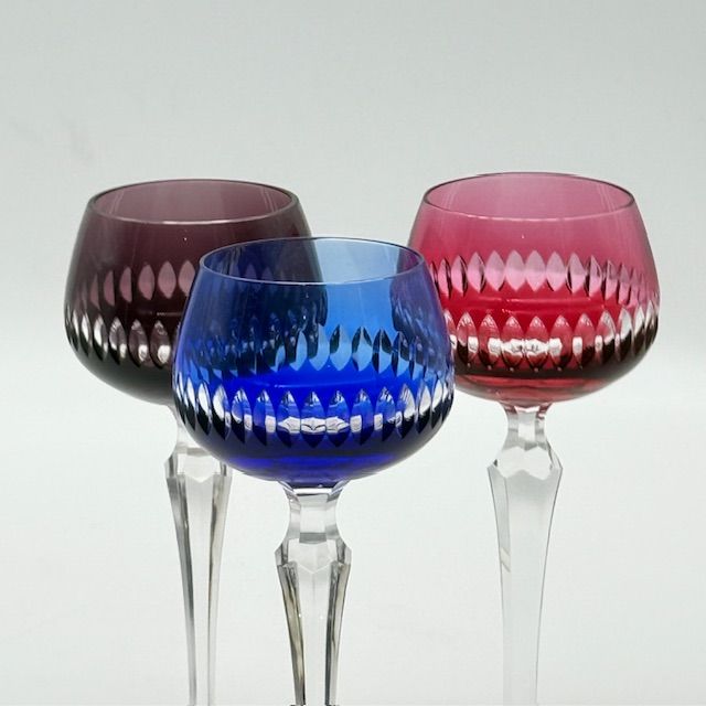 Бокал набор 3 шт. 200 мл накладной хрусталь Германия