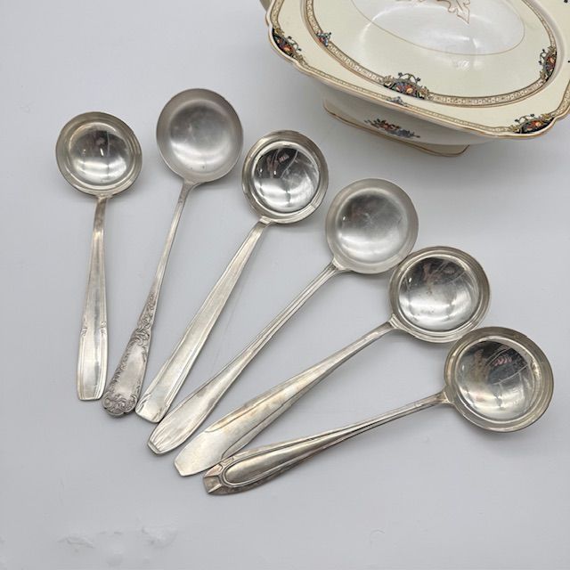 Половник 31 см серебрение Франция Ардеко