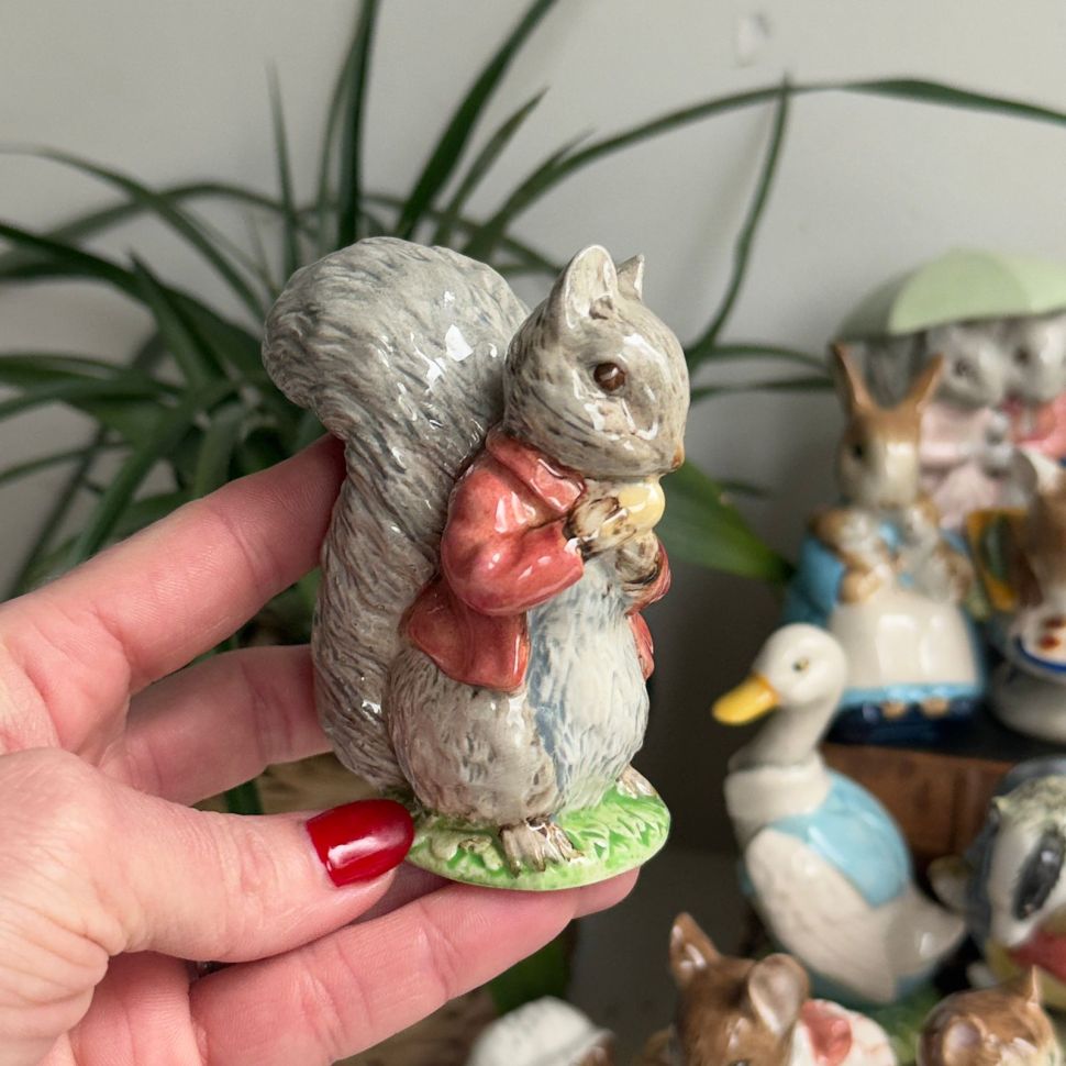 Статуэтка Beatrix Potter Timmy Tiptoes Англия 1948