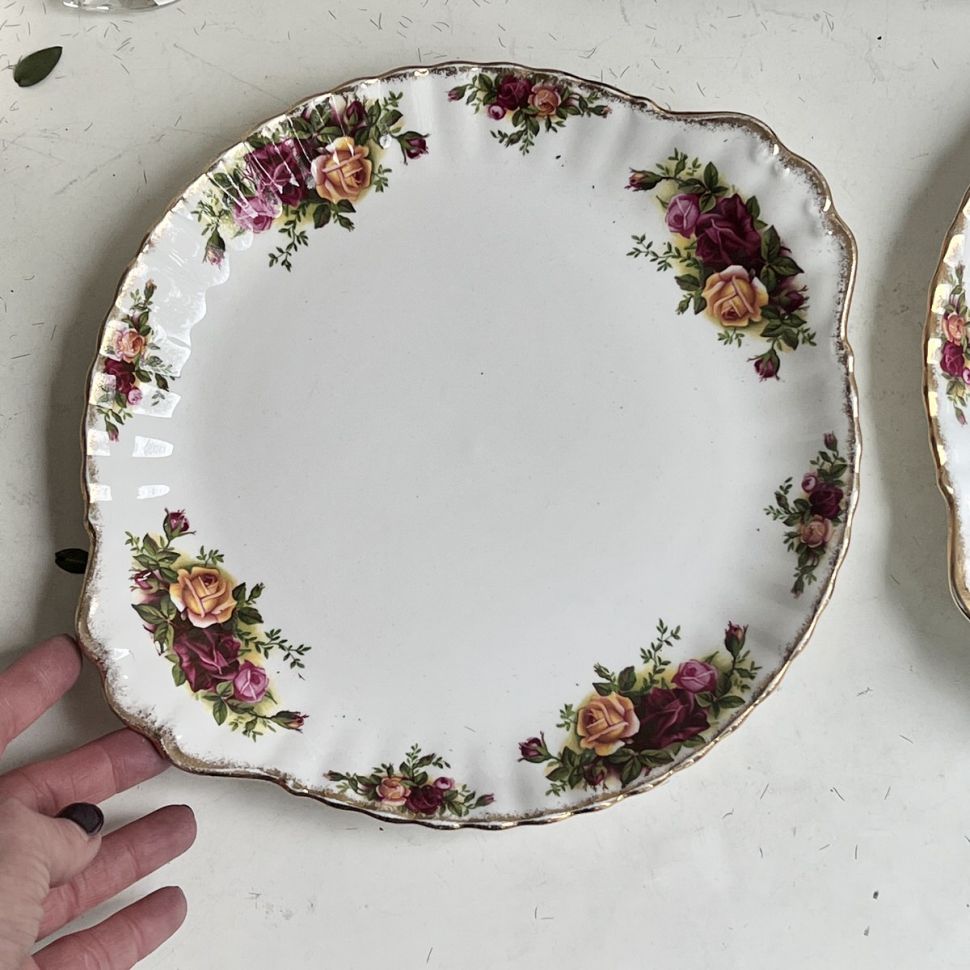 Блюдо 26 см Royal Albert Old Country Roses Англия