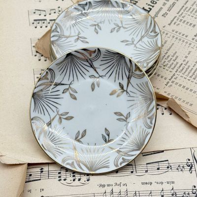 Блюдце розетка Johann Seltmann Vohenstraub 10 см фарфор Бавария