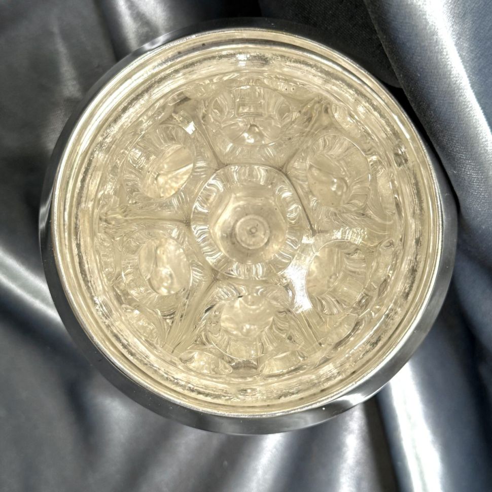 Роузбол с пикфлером 12 см серебрение Франция