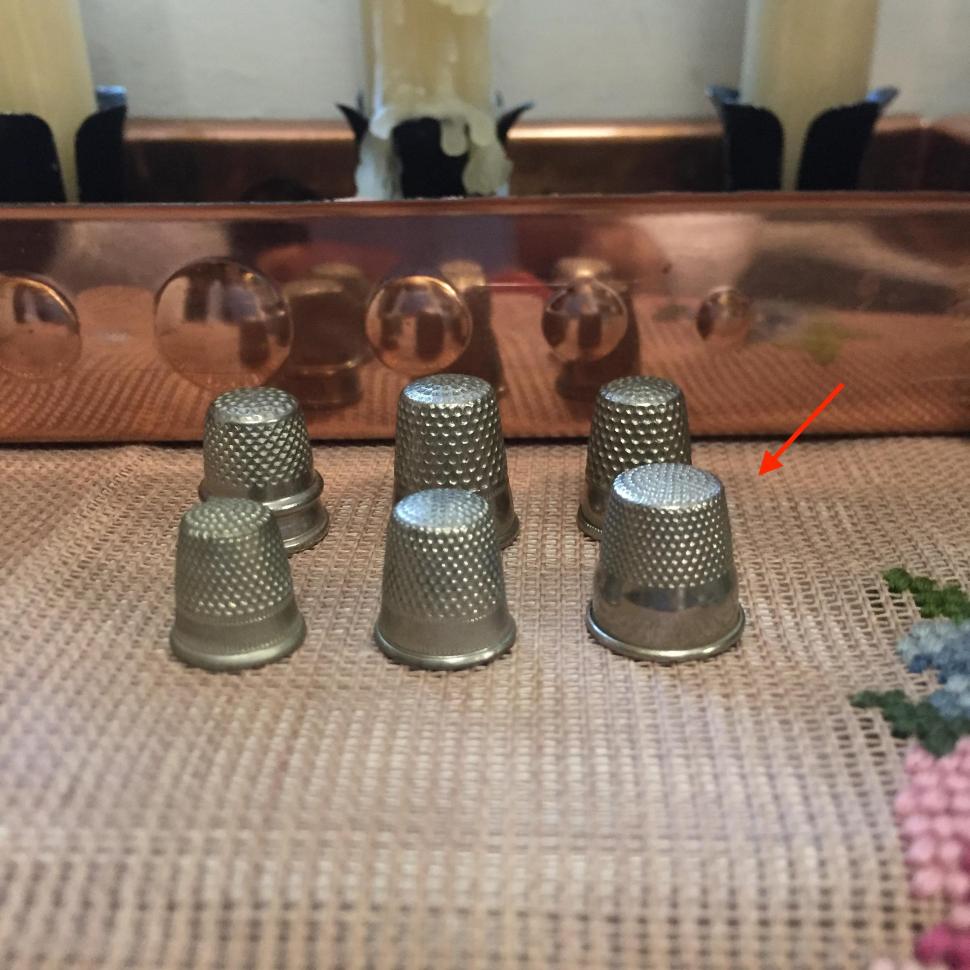 Наперсток металл 1,8 см  