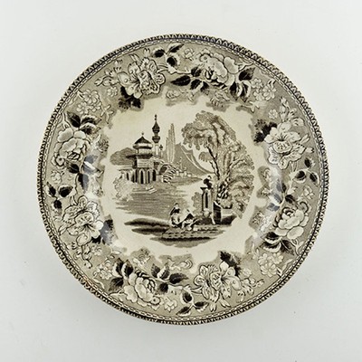 Тарелка Bosforus Gustafsberg, потертости