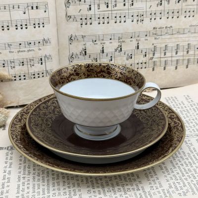 Чайное трио Reichenbach 220 мл фарфор Германия 