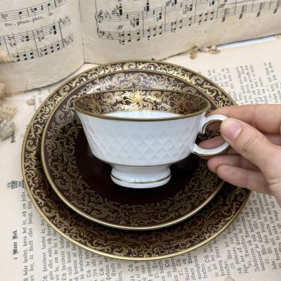 Чайное трио Reichenbach 220 мл фарфор Германия 