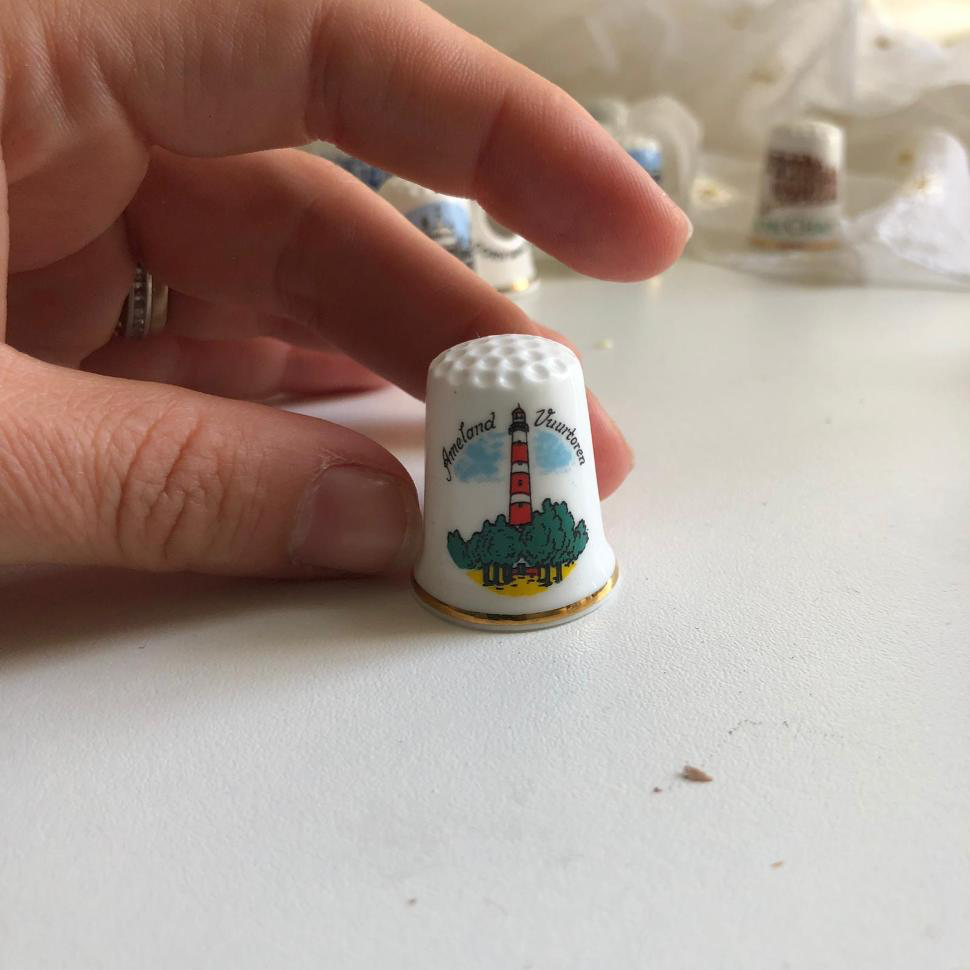 Наперсток фарфор Ameland Vuurtoren
